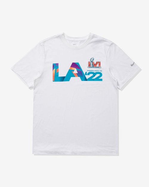 Nike Super Bowl La22 Tee - White - NP99-10A-SUP-1TN