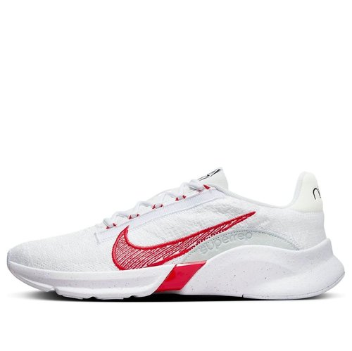 Nike SuperRep Go 3 Flyknit - White/Red - DH3394-100