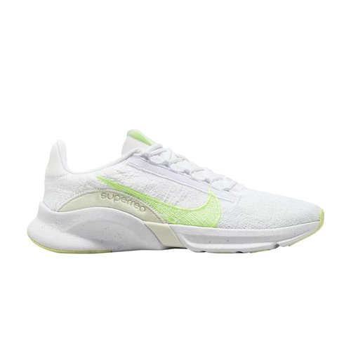 Nike SuperRep Go 3 Flyknit Next Nature - White/Luminous Green/Sea Glass/Lime Blast - DH3393-106