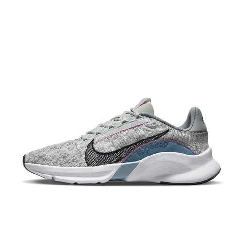 Nike SuperRep Go 3 Flyknit Next Nature - Light Silver/Mica Green/Noise Aqua/Black - DH3393-004