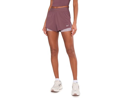 Nike Swift Dri-FIT Mid-Rise 2-in-1 Running Shorts - Tattoo/Light Violet Ore - HJ5376-502