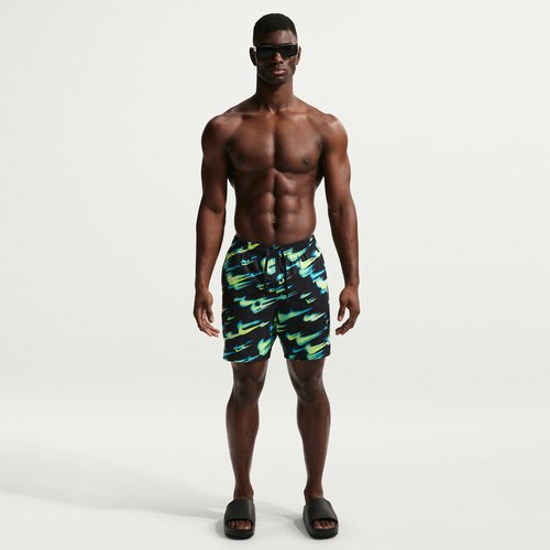 Nike Swim Breaker 7" Brief-Lined Volley Short - Volt - NESSG550-737