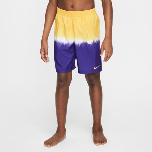 Nike Swim Breaker 7" Brief-Lined Volley Shorts - University Gold - NESSF798-704