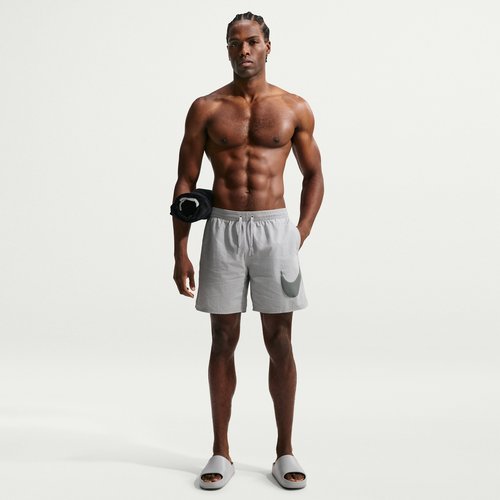 Nike Swim Breaker 7" Fully Lined Volley Short - Cool Grey - NESSF508-051