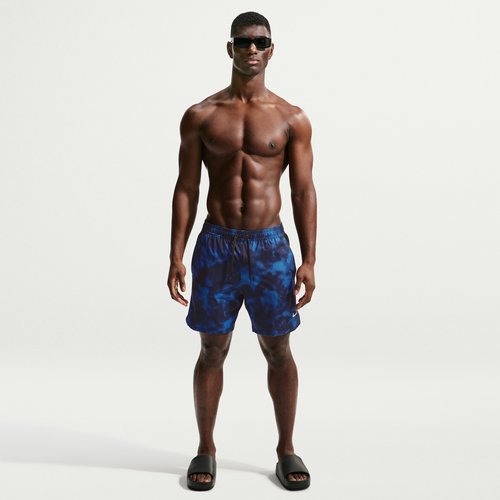 Nike Swim Contend 7" Boxer Volley Short - Blue Crystal - NESSG484-434