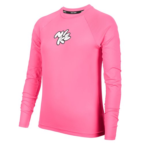 Nike Swim Dri-FIT Long-Sleeve Hydroguard - Hyper Pink - NESSF744-678