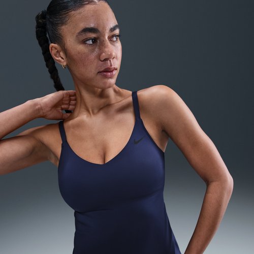 Nike Swim Effortless Essential V-Neck Tank Topini - Midnight Navy - NESSF236-440