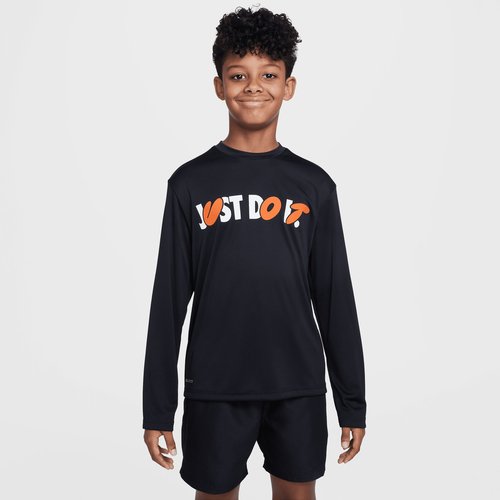 Nike Swim Hydroguard Dri-FIT Long-Sleeve Top - Black - NESSF828-001