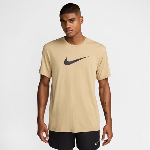 Nike Swim Hydroguard Short-Sleeve Top - Parachute Beige - NESSF523-241