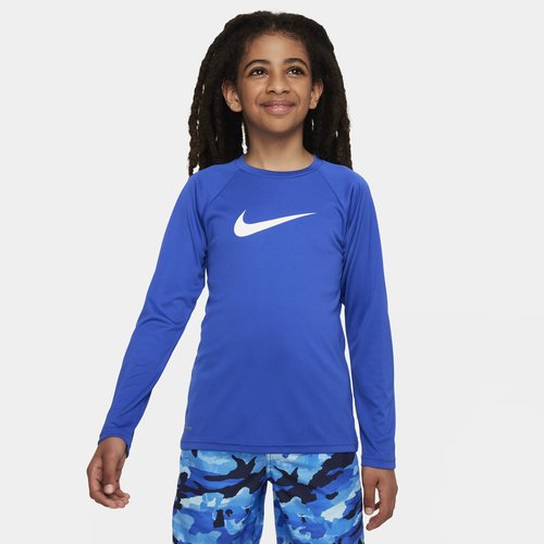 Nike Swim Hydroguard Essential Dri-FIT UV Long Sleeve Top - Game Royal - NESSD829-494