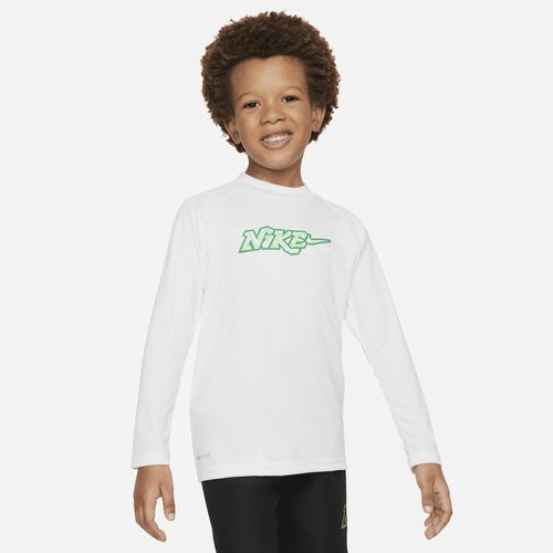 Nike Swim Long-Sleeve Hydroguard - White - NESSE865-335