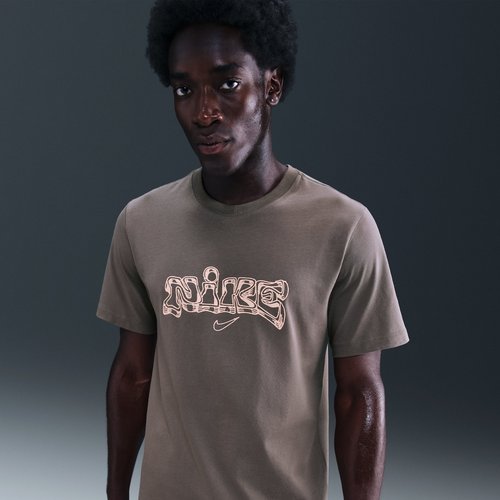 Nike T-Shirt - Cave Stone/Washed Coral - HV4180-289