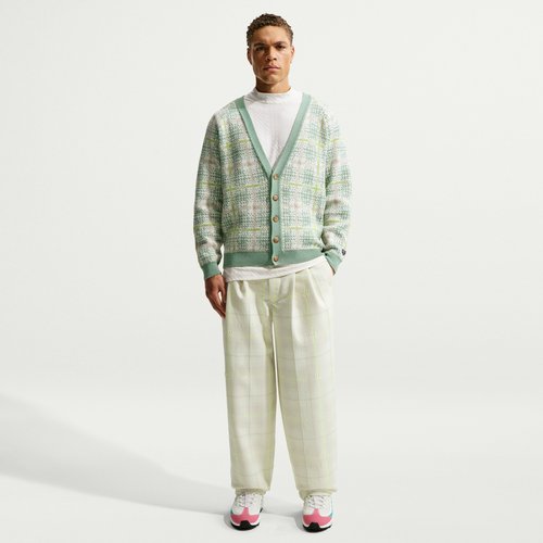Nike Tartan Loose Golf Pants - Sail/Black - IQ3879-133