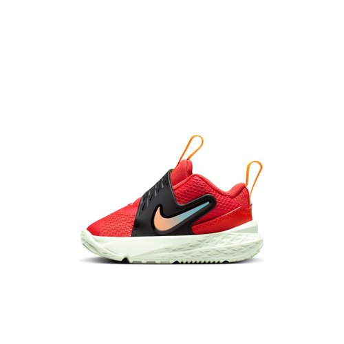Nike Team Hustle D12 - Picante Red/Dusty Cactus/Volt Tint/Orange Peel - HF6281-601