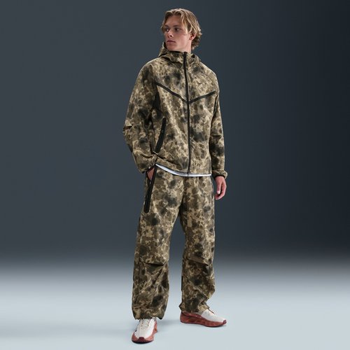 Nike Tech Dri-FIT Woven Camo Loose-Fit Pants - Neutral Olive/Black - HV0972-210