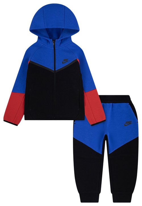 Nike Tech Fleece Full-Zip Set - Black/Blue - 76M880-K97