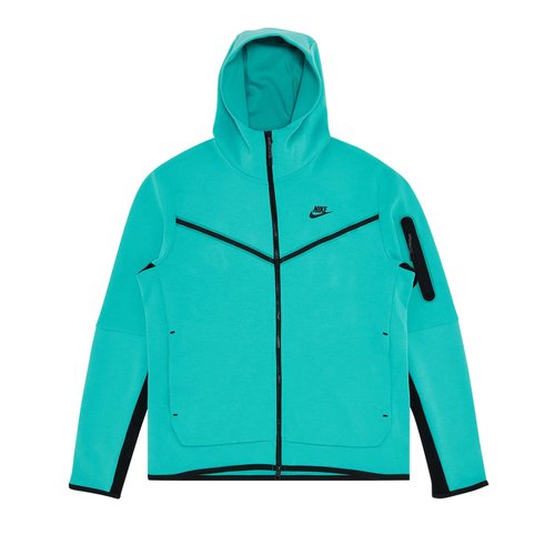 Nike Tech Fleece Full-Zip - Washed Teal/Black - CU4489-392
