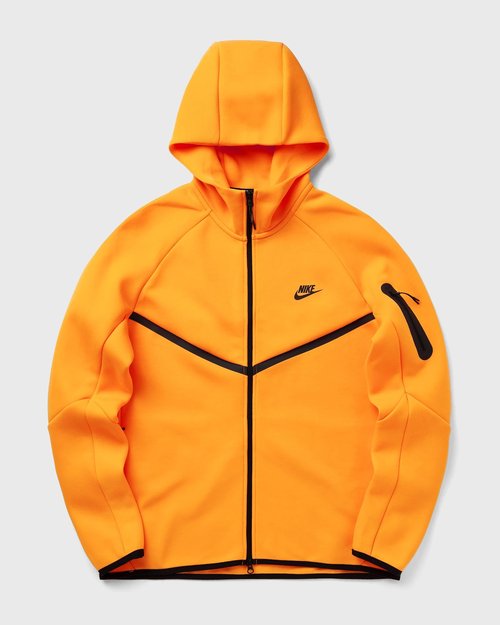 Nike NRG Tech Fleece Full Zip Windrunner Hoodie - Black/Orange - II4587-717