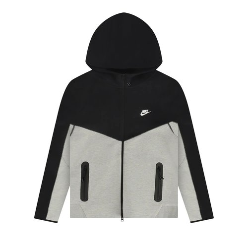Nike Tech Fleece Windrunner | Size XL - Dark Grey Heather/Black/White - FB7921-064