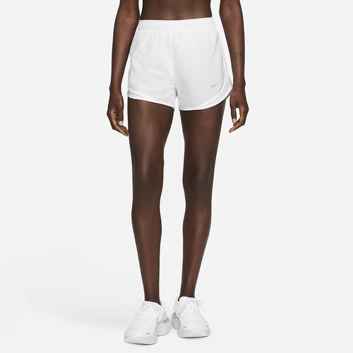 Nike Tempo Brief-Lined Running Shorts - White/White/White/Wolf Grey - 831558-100