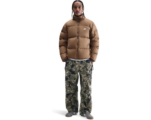 Nike Therma-FIT Puffer Jacket - Mosswood Brown/White - IB2975-235