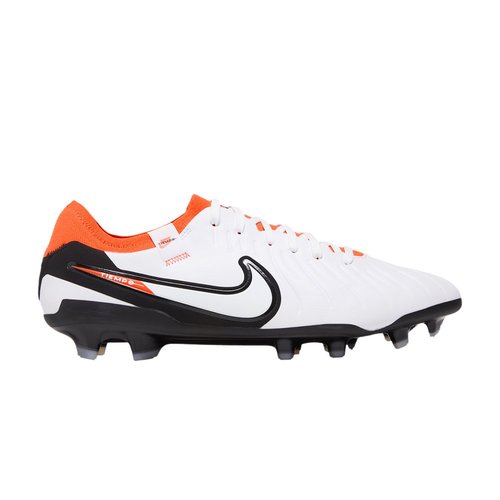 Nike Tiempo Legend 10 Pro FG - White/Bright Crimson/Black - DV4333-100