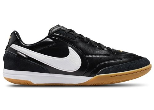 Nike Tiempo Streetgato Indoor/Court Low-Top - Black/White - HQ7017-010