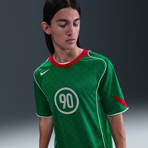 Nike Total 90 Dri-FIT Soccer Jersey - Classic Green/Sport Red/White/White - IB4216-306