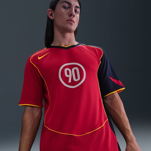Nike Total 90 Dri-FIT Soccer Jersey - Gym Red/Midnight Navy/University Gold/University Gold - IB4208-687