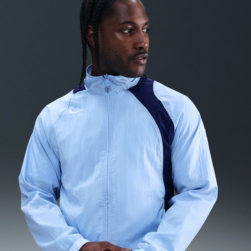 Nike Total 90 Repel Soccer Track Jacket - Aluminum/Blue Void/Sail - HQ3391-468