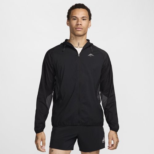 Nike Trail Aireez Running Jacket - Black/Anthracite/Summit White - FN4002-010