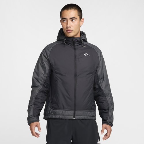 Nike Trail PrimaLoftÂ Therma-FIT Running Jacket - Black/Anthracite/Summit White - FZ0003-010