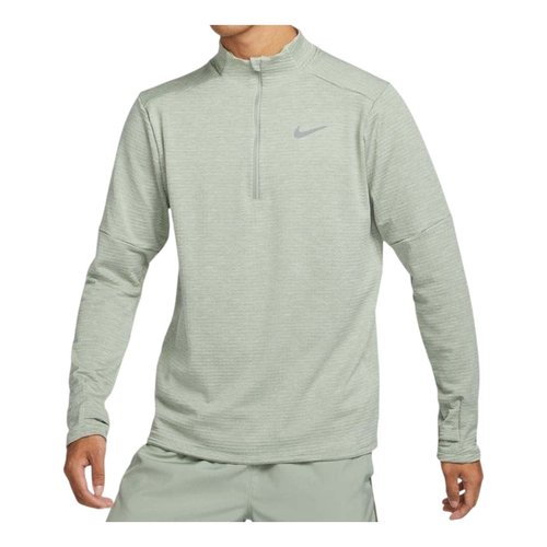 Nike Tri-Fit Element T-Shirt - Green/Grey - FZ1150-370