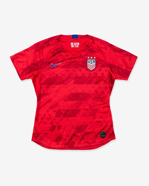 Nike U.S. Stadium Jersey 2019 - Speedred/Brightblue - AJ4397-688