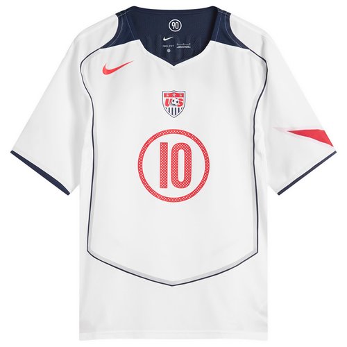 Landon Donovan USMNT 2004 Total 90 Reissue Nike Soccer Replica Jersey - White/College Navy/Gym Red/University Red - IF2944-100