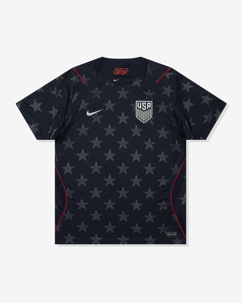 USMNT 2026 Stadium Away Nike Dri-FIT Soccer Replica Jersey - Dark Obsidian/University Red/Pure Platinum - IB5395-475