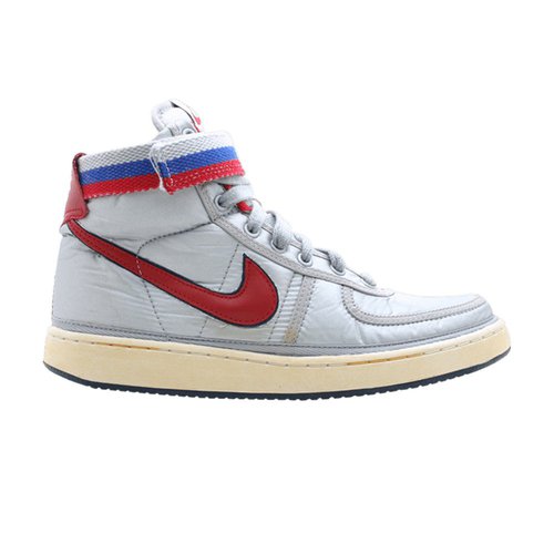 Nike Vandal High Supreme Vntg - Mtllc Slvr/Vrsty Rd-Mdnght Nvy - 325317-061