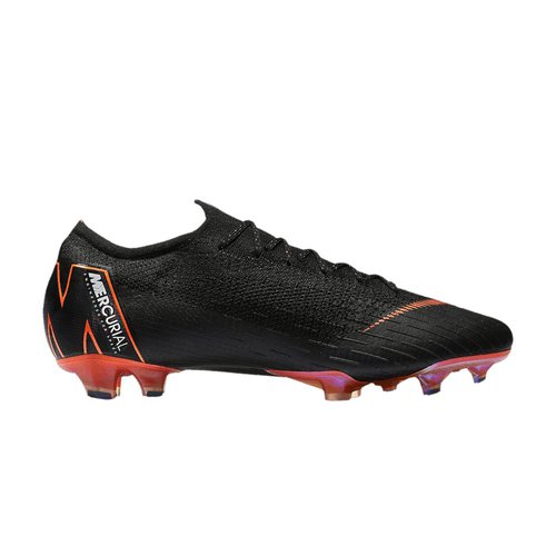 Nike Vapor 12 Elite FG - Black/Total Orange-White - AH7380-082