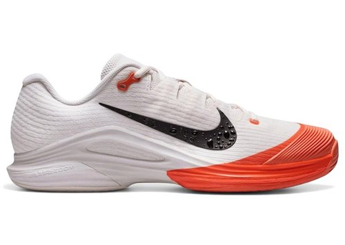 NikeCourt Air Zoom Vapor 12 HC - Sail/Turf Orange/Blue Ribbon Heather/Black - IB6555-100