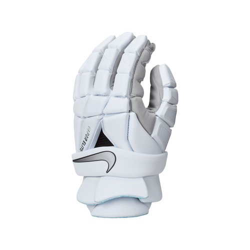 Nike Vapor Elite Lacrosse Gloves - White - VE5F-100