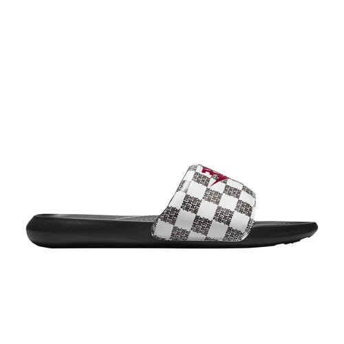 Nike Victori One Slide Print - White/University Red/Black - CN9678-102