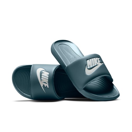 Nike Victori One Slides - Mineral Slate/Coconut Milk - CN9675-304
