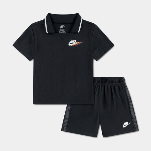Nike Sportswear Victory Lap 2-Piece Mesh Shorts Set - Black - 76N720-023