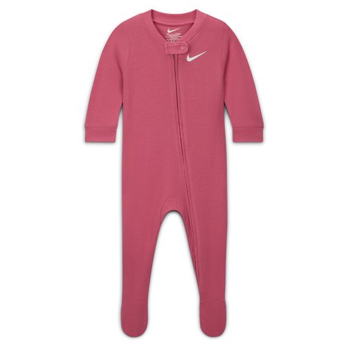 Nike Viscose Waffle Knit Footed Coverall - Pink - 56N196-AN5