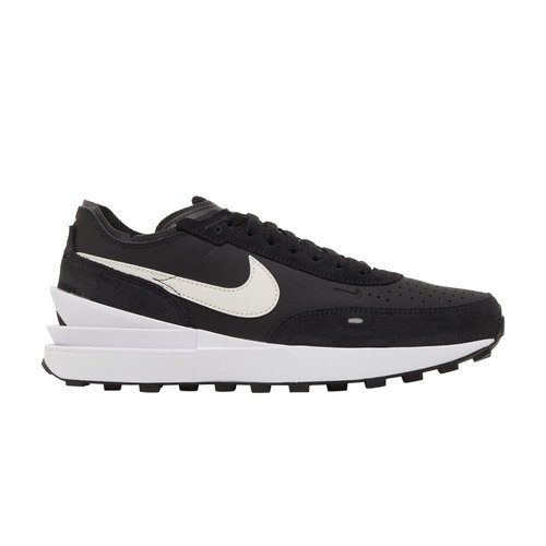 Nike Waffle One Leather - Black/Black/White/White - DX9428-001