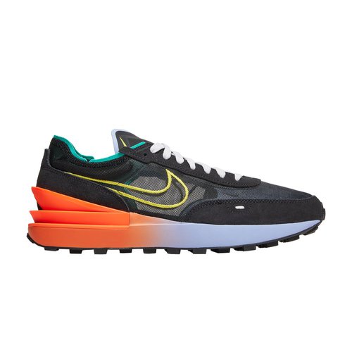 Nike Waffle One - Black/Hyper Crimson/Aluminum/Yellow Strike - DM9049-001