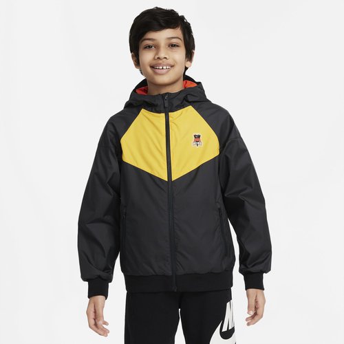 Nike Sportswear Windrunner Jacket - Black/University Gold/Team Orange - DV0058-010