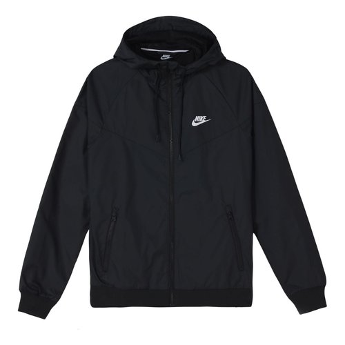 Nike Windrunner Hooded Woven Windbreaker Sports Jacket - Black - 727325-010