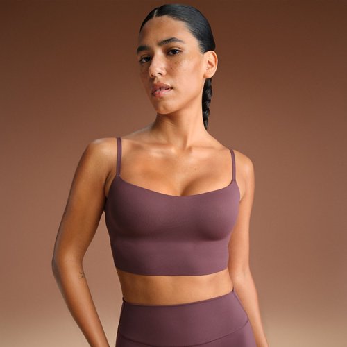 Nike SKIMS Matte Cami Longline Bra - Nskm Currant - BRSPT5115-CUR