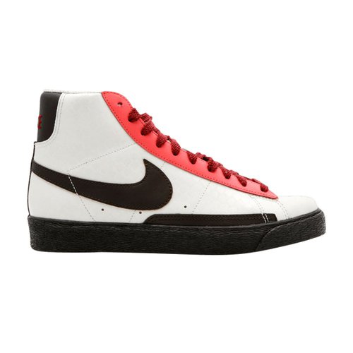Nike W's Blazer High - Sail/Dark Cinder-Alarming-Team Red - 317808-121